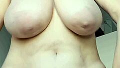 her tights hide no panties at wild party tease