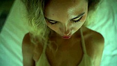 Tropical Asian Blonde Moans in Doggy Style Ecstasy