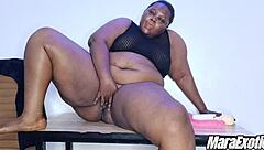 Mara Exotic's Sweet Desk Masturbation Squirt Full Video