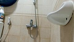 Peeking Shower Asian Big Tits Temptation