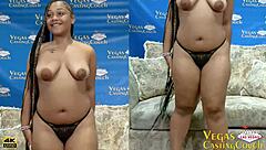 Aaliah Silk Oiled Ass Fucked Squirts Bound Orgasm Interracial Pov