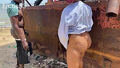 Huge Cock Ravages Tight Asian Ass in Lagos Quickie