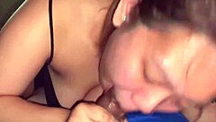 I sucked his huge cock till he exploded in my mouth pov