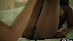 Lesbian Ebony Nurse Tastes Shaved Patient Pussy