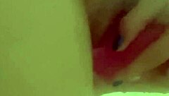 Twinkletoes' Wild Solo Shower Dildo Feet Frenzy!