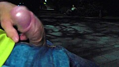 park dickflash tempts teen to suck cum