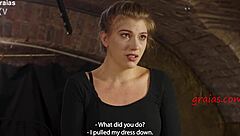 new girl breaks down weeping from brutal spanking pain