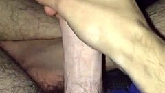 Watch my monster cock up close as I stroke