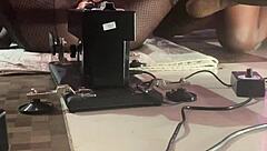 blackpussy pornstar fucks sex machine so smooth