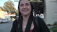 Amateur Girlfriend Tits Flash Public Pussy Pound!