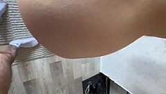 Roommate's Boyfriend Fucks Tight Pussy Hard in Bedroom