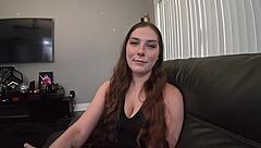 Cheating Wife's Tight Pussy Takes Monster Cock Ride