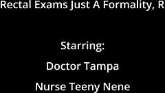 Serena Morgan Endures Intense Rectal Exam Fingering