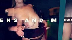 smokin hot blonde milf slurps gloryhole cocks