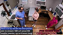 Serena Morgan Endures Intense Rectal Exam Fingering