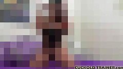 Femdom humiliates cheating cuckold loser hard