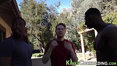 blacked teen dominated by monster cock femdom cuckold interracial facial