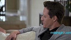 watch my huge tits bounce while he shares honey