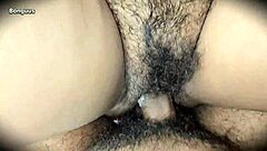 Fucked Wife's Wet Creamy Pussy In Red Dress