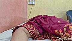 horny indian mature seduces young stud for deep fuck