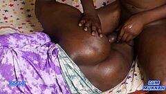 Ghetto Ebony Amateurs Spoon Creampie in Rough Missionary Bliss