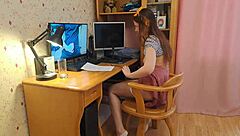 hot video chat turns into steamy homemade porn filming