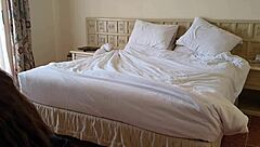 leaked vacation sex tape hot influencer rides cowgirl creampie orgasm