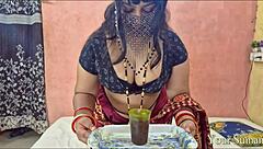 horny indian mature seduces young stud for deep fuck