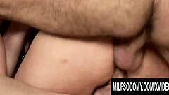 eva karera's ass gapes in dp gangbang frenzy