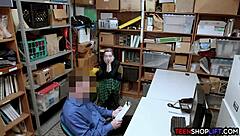 pierced emo teen thief pounded hard after bust