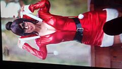 christmas lesbian orgy milks every juicy drop