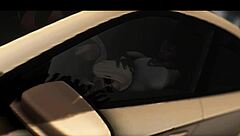 blondie takes public bbc rough outdoors