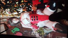 christmas lesbian orgy milks every juicy drop