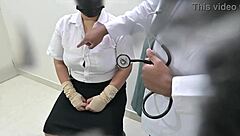 doctor exploits hot patient body in clinic wildly