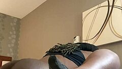 ebony bbw pussy overflows with big black cock cum