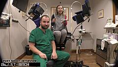 doctor tampa blasts kalani luana's ass with cum