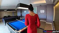 thai amateur couple pool play turns into bent over big ass passionate doggystyle