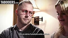 that tight pink pussy begs for old young riding and choking action