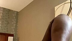ebony bbw pussy overflows with big black cock cum