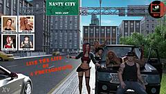 nasty city streets lead to bukkake gloryhole action