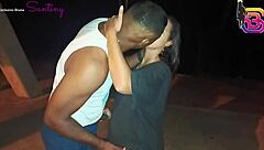 call center babe caught sucking huge cock outdoors