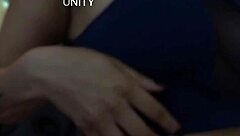 sensual latina amateur caresses her small tits softly