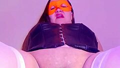 bar maid films big tits pussy masturbation for clients