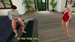 young stud worships soaked panties tease