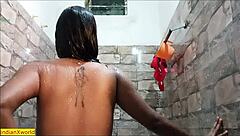 rich bengali girl in lingerie gets rough creampie from delivery boy