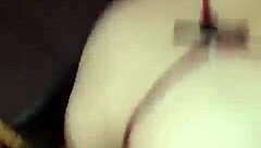 Mexican Hottie Chupando Huge Verga In Thong!