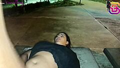 call center babe caught sucking huge cock outdoors