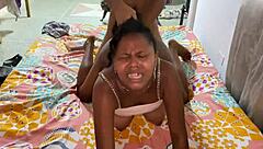 BOLD LATINA PUSSY FUCKING missionary interracial amateur ORGASM