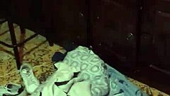 Mexican Hottie Chupando Huge Verga In Thong!