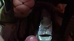 Mexican Hottie Chupando Huge Verga In Thong!